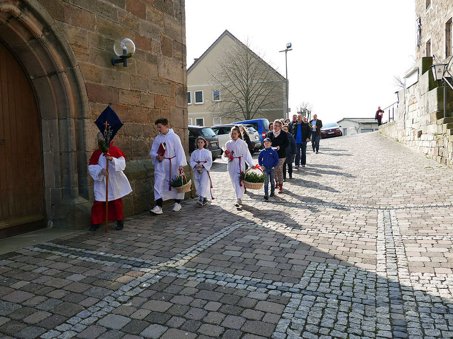 Palmsontag in Naumburg - Beginn der Heiligen Woche (Foto: Karl-Franz Thiede)